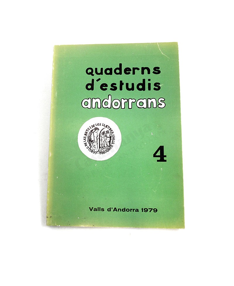 QUADERNS D'ESTUDIS ANDORRANS NUM. 4