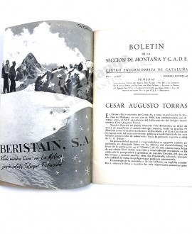 BOLETIN DE LA SECCION DE MONTAÑA Y C.A.D.E.