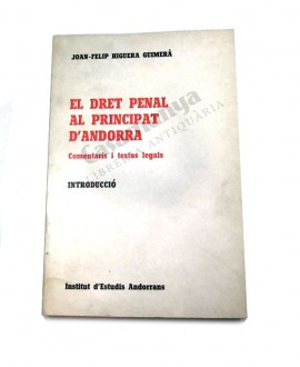EL DRET PENAL AL PRINCIPAT D'ANDORRA