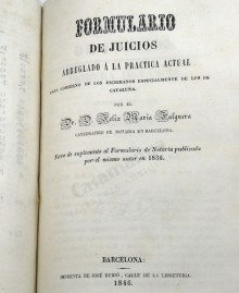 FORMULARIO DE NOTARIA  1836
FORMULARIO DE JUICIOS