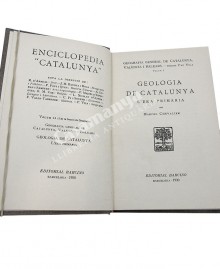 GEOLOGIA DE CATALUNYA
GEOGRAFIA GENERAL DE CATALUNYA I BALEARS 
VOLUM I: ELS TEMPS PRIMARIS
VOLUM II: L'ERA SECUNDARIA