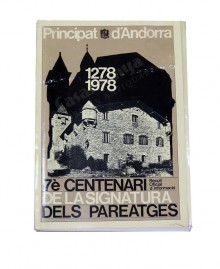 PRINCIPAT D'ANDORRA
1278-1978
7È CENTENARI DE LA SIGNATURA DELS PAREATGES