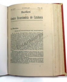 BUTLLETI DEL CENTRE EXCURSIONISTADE CATALUNYA 1916