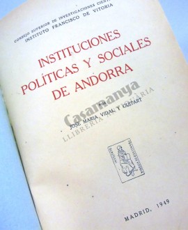 INSTITUCIONES POLITICAS Y SOCIALES DE ANDORRA