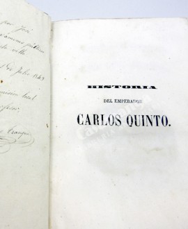 HISTORIA DEL EMPERADOR CARLOS QUINTO