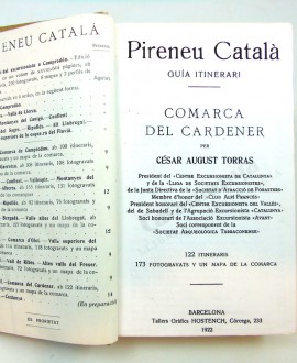 PIRINEU CATALÀ  - COMARCA DEL CARDENER